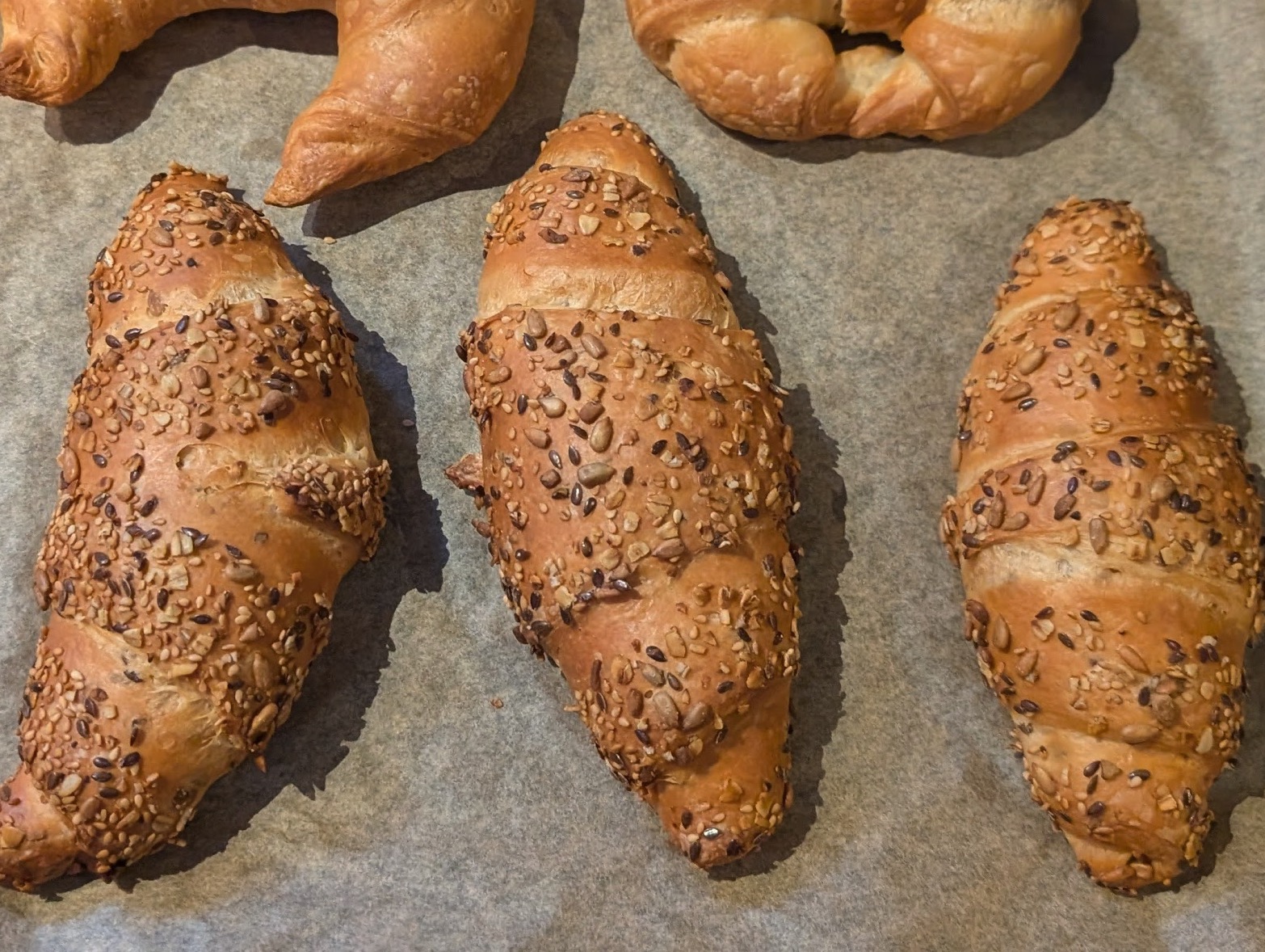 Meergranen croissant